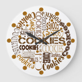 Relógio de Cookie Time Kitchen
