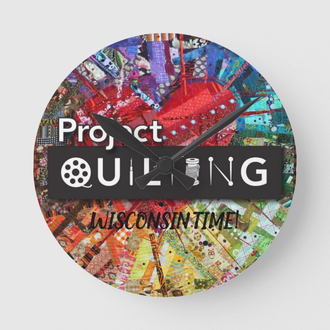 Relógio de Cópia do Projeto de Hora de Wisconsin (Frente)