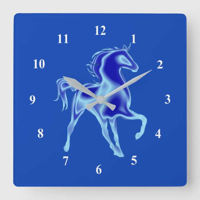 Relógio de Cores Personalizados com Arte de Pintur (Frente)