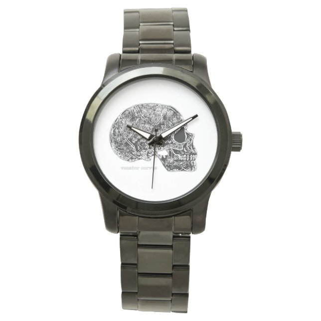 relógio de crânio (Frente)