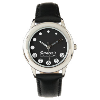 Relógio de dançarino com números para um dançarino