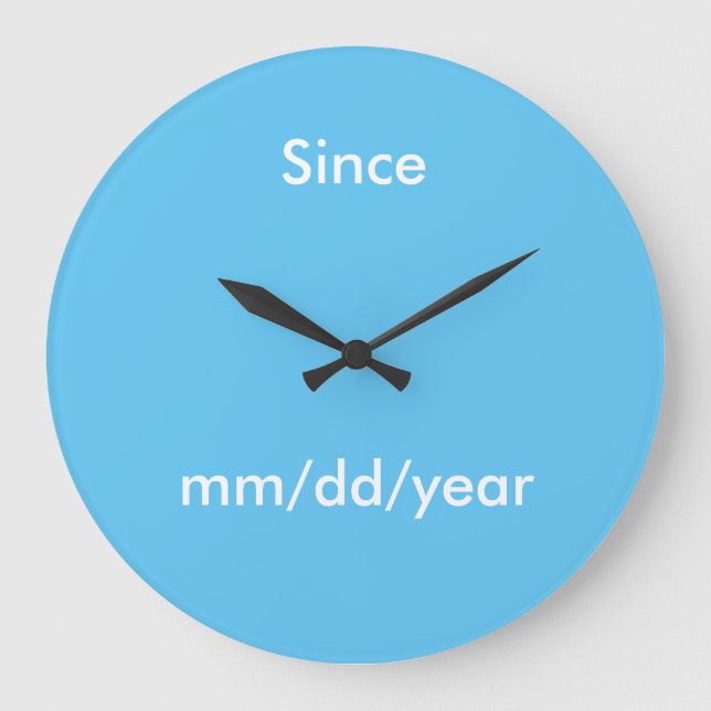 Relógio de Data Sober (Frente)