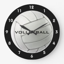 Relógio de Design de Voleibol