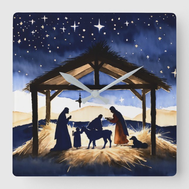 Relógio de design do berço (Frente)