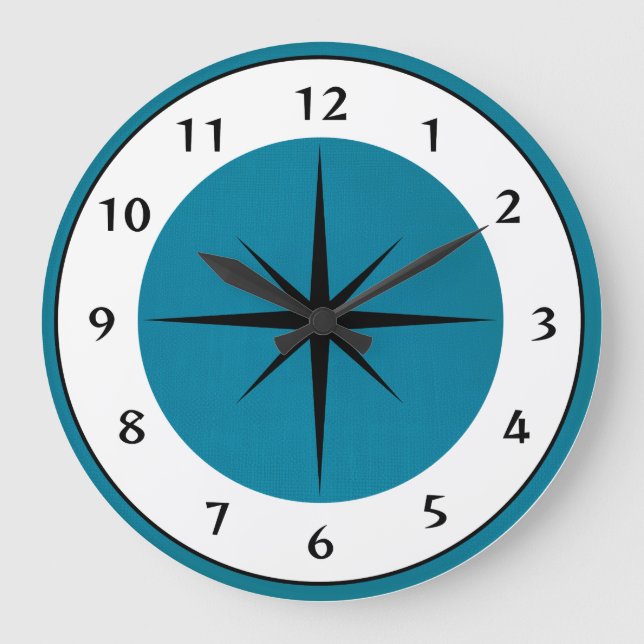 Relógio de Design do meio século (Frente)