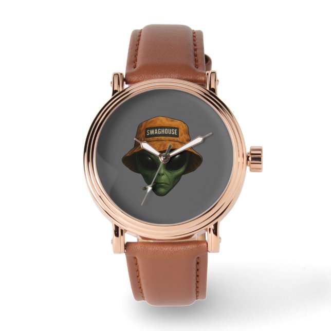 RELOGIO DE EXTRATERRESTRE EM DESIGN  (Frente)