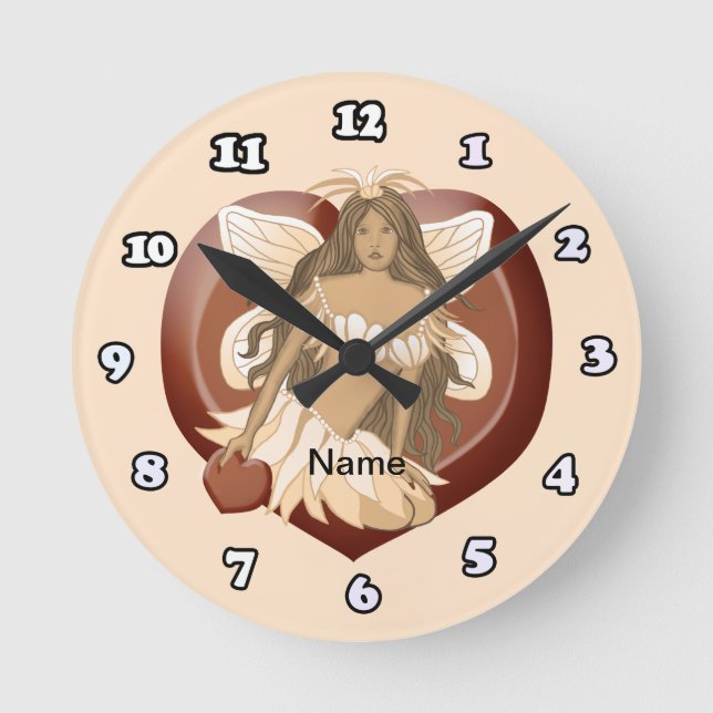 Relógio de Fada de Chocolate (Frente)