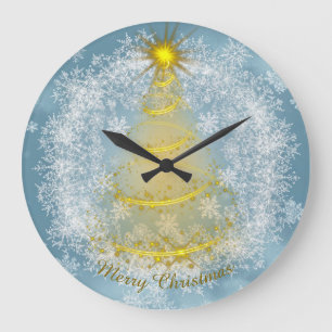Relógio de Férias Frost & Glow – Relógio de Parede