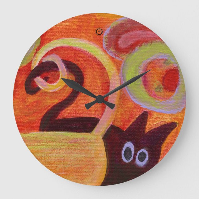 relógio de gato (Frente)