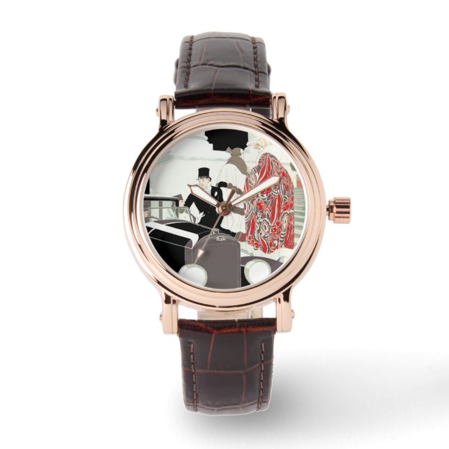 Relógio de Gatsby do art deco (Frente)