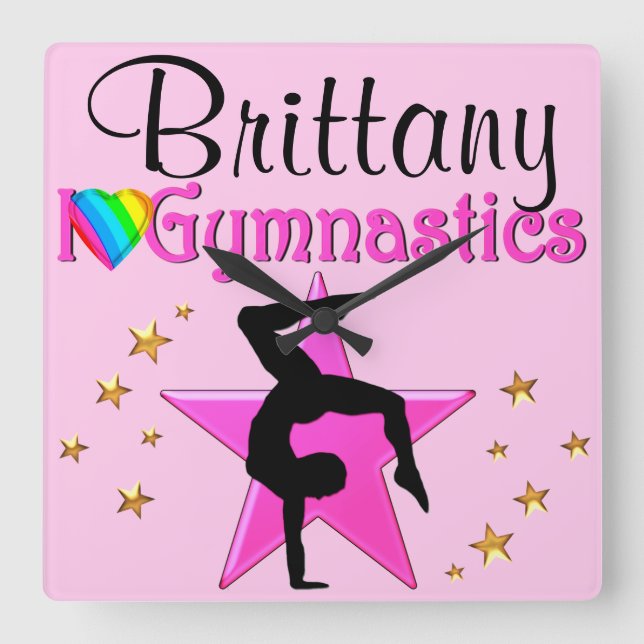 RELÓGIO DE GINÁSTICA PERSONALIZADO DO PINCO DE ENC (Frente)