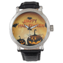 Relógio de Halloween