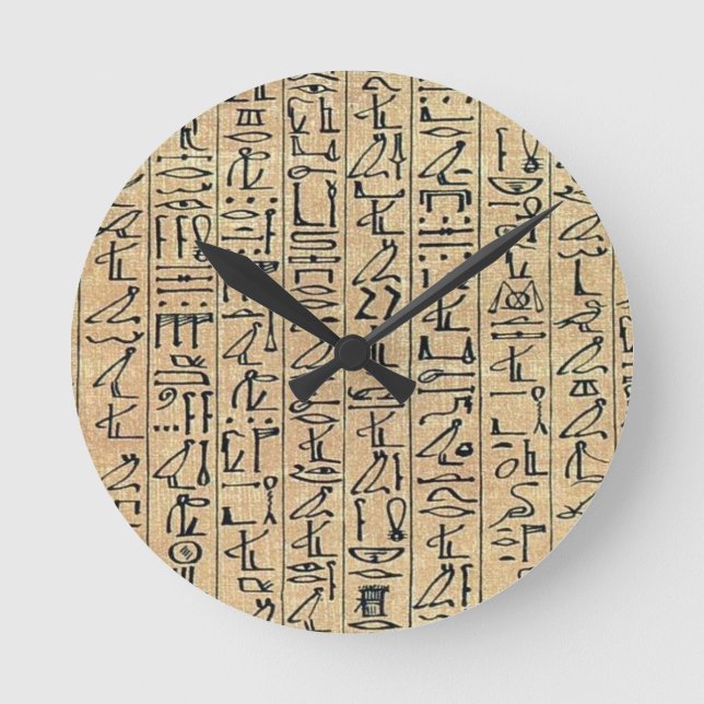 Relógio de Hieroglifos (Frente)