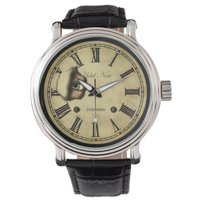 Relógio de Horror Personalizado (Frente)