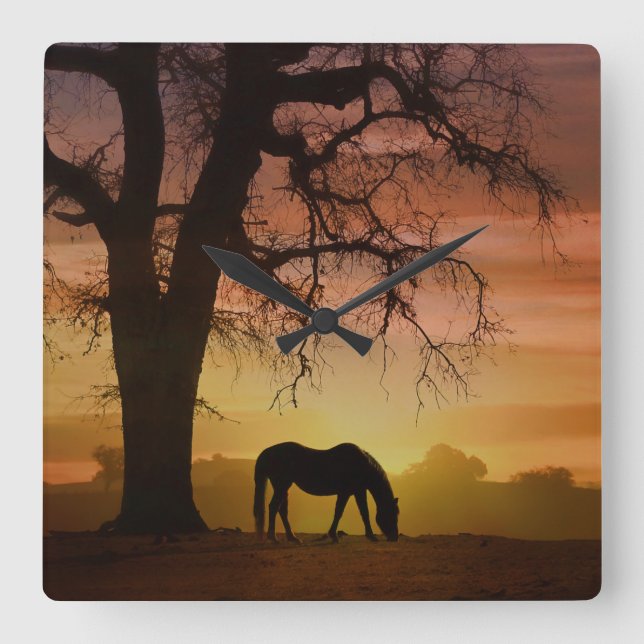 Relógio de Imagem do Cavalo Vencedor do prêmio (Frente)