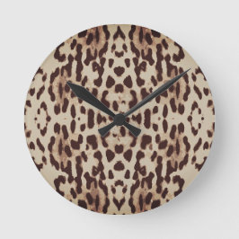 relógio de impressão na moda animal