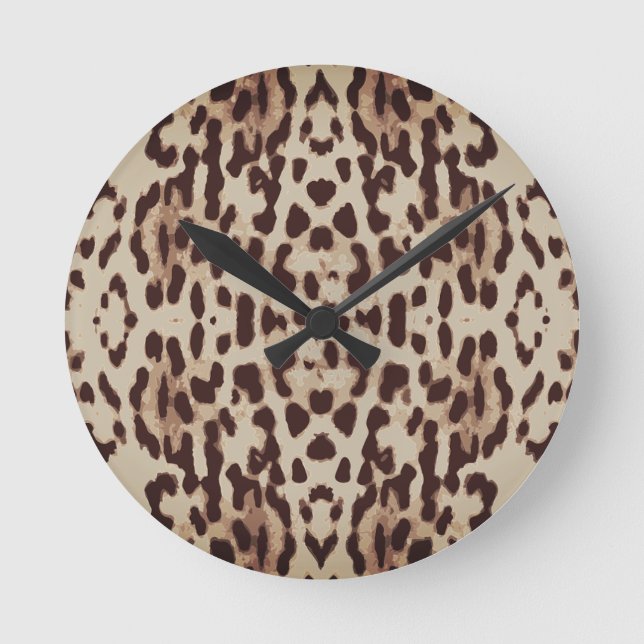 relógio de impressão na moda animal (Frente)