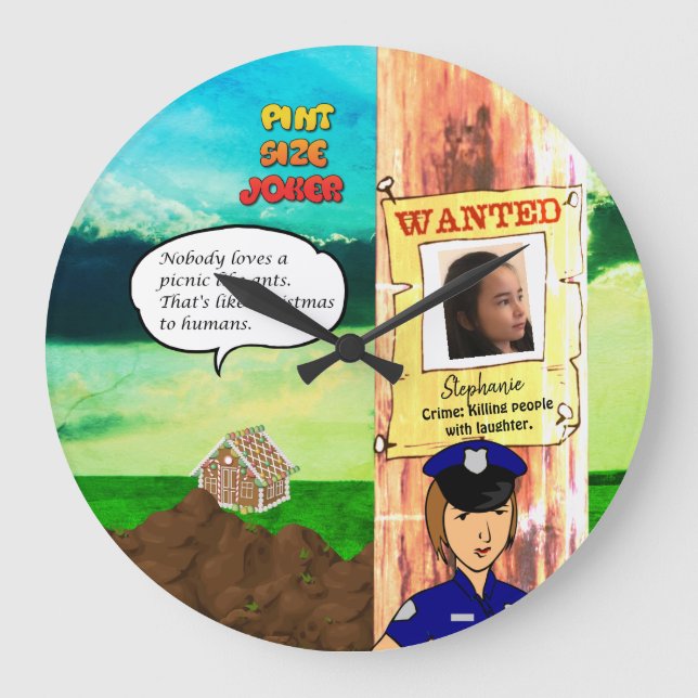 Relógio de Joker de Tamanho de Pintura (Frente)