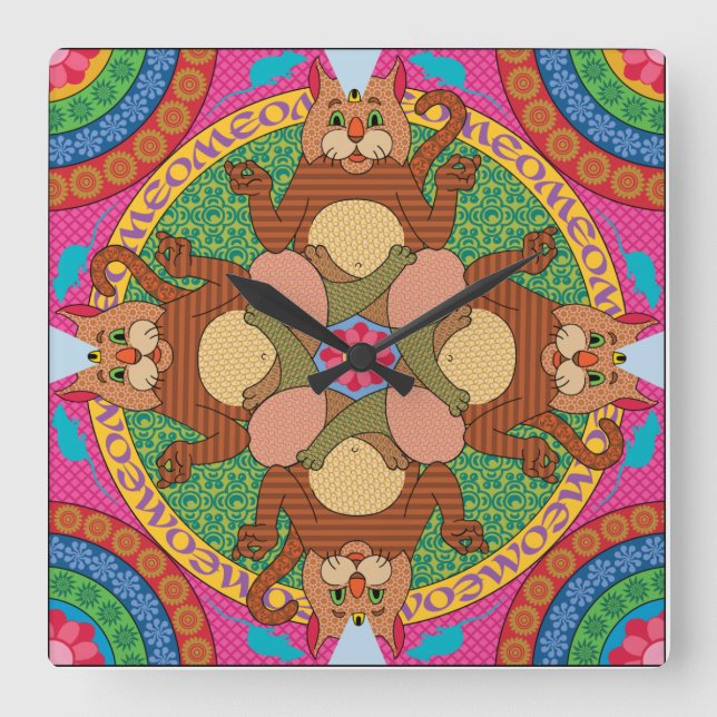 Relógio de Karma gatinho (Frente)