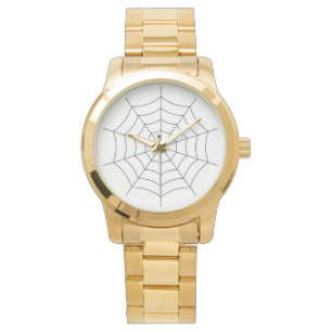Relógio de Luxo Teia de Aranha Dourado - Gótico Ar