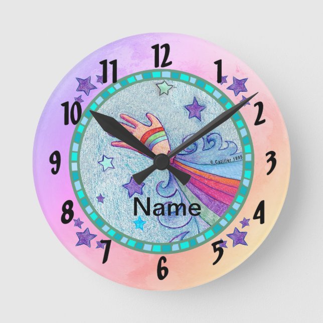 Relógio de Mão Voadora (Frente)