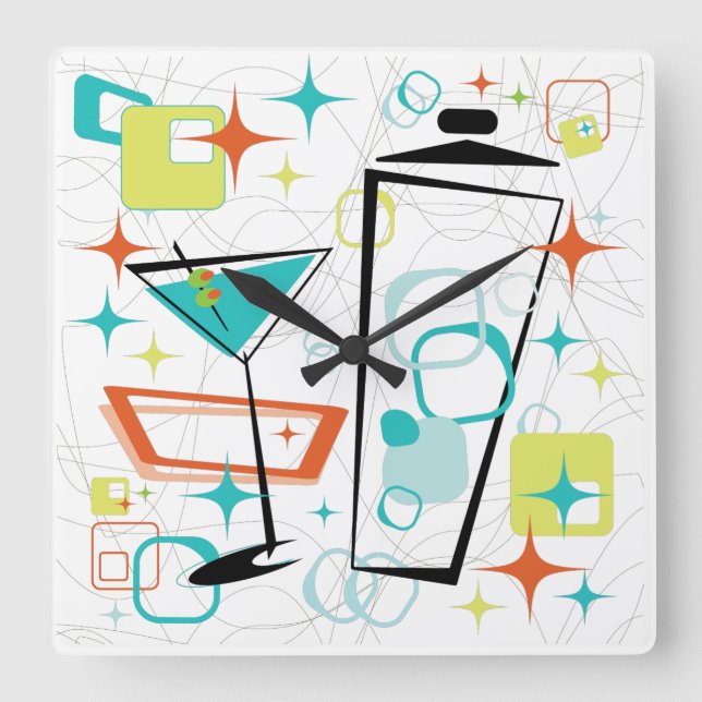 Relógio de Martinis A Go (Frente)