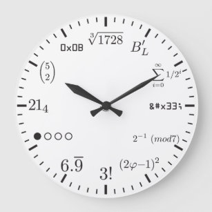 Relógio de Matemática v1