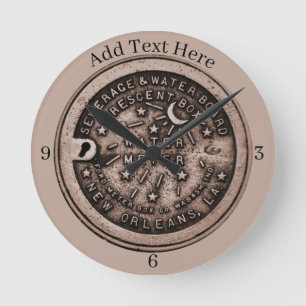 Relógio de Medidor de Água de Nova Orleans, adic