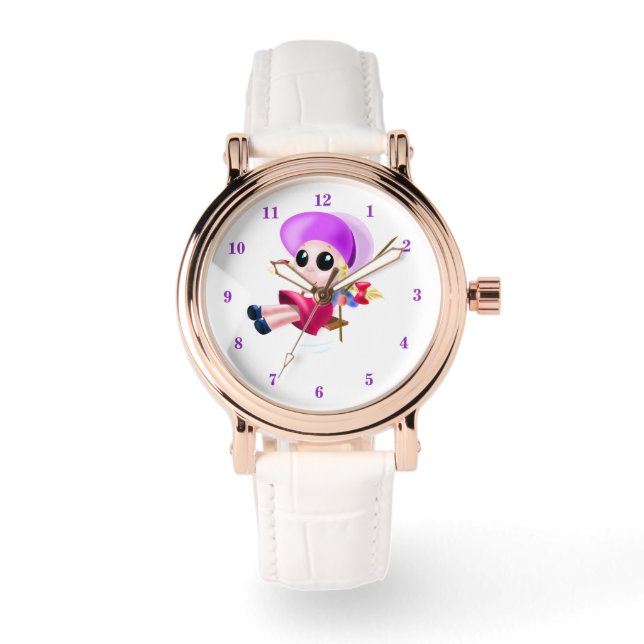 Relógio de Menina Balançando (Frente)