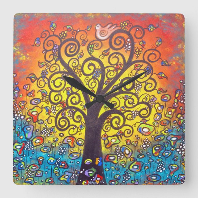 Relógio de Muro da Vida (Frente)