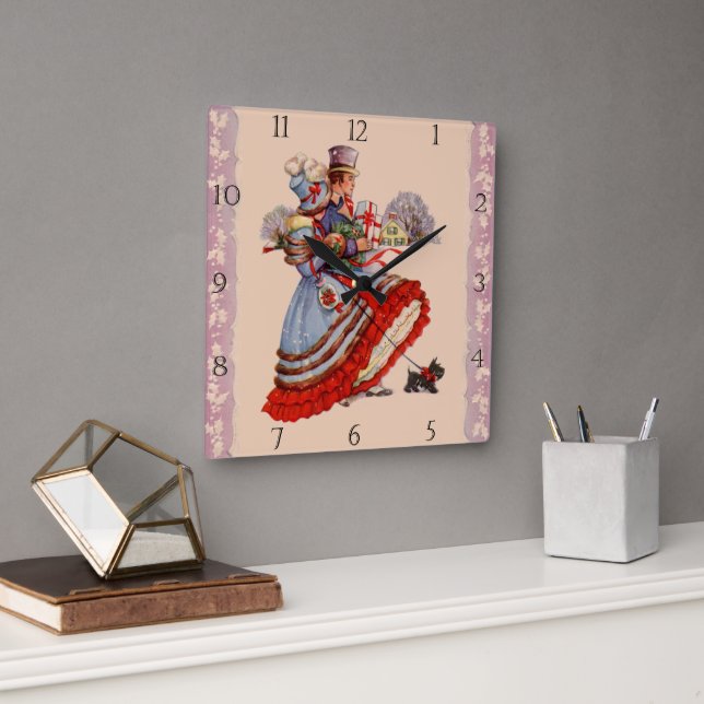 Relógio de Natal Comprado por Moda Antiga (Escritório)