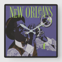 Relógio de New Orleans Music