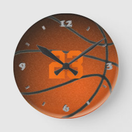 Relógio de Número de Jogador de Basquete