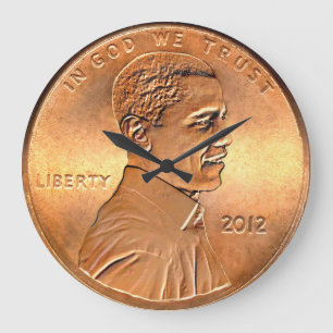 Relógio de Obama Penny 2012
