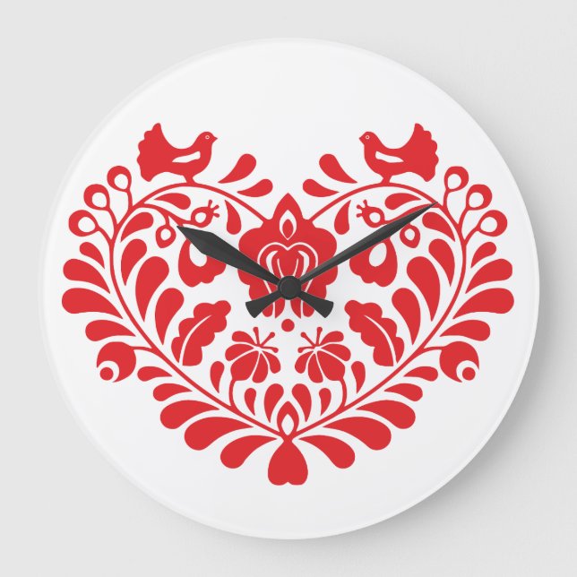 Relógio de ornamentação tradicional (Frente)