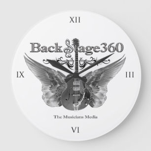 Relógio de Parede - 10,75" em acrílico redondo