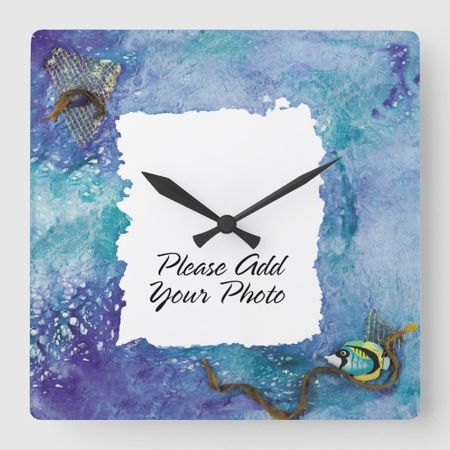 Relógio de Parede 2 do Quadro de Fotografias (Frente)