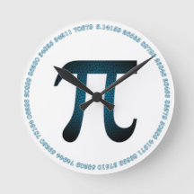 Relógio de Parede Acrílica de Blueberry Pi em Bran