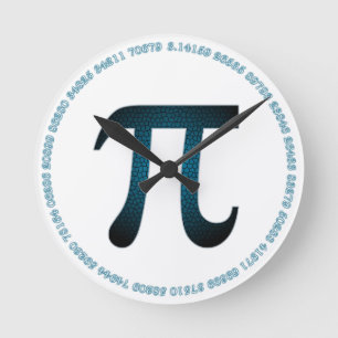 Relógio de Parede Acrílica de Blueberry Pi em Bran