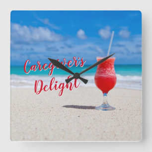 Relógio de Parede Acrílica Delight do Cuidador