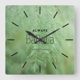 Relógio de Parede Acrílica Personalizada Elegante