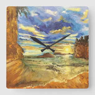 Relógio de parede acrílico