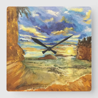 Relógio de parede acrílico