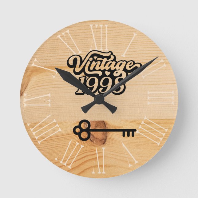 Relógio de Parede Acrílico de 1998 (Frente)