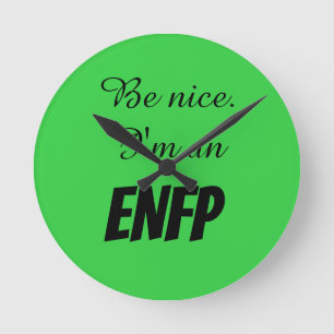 Relógio de Parede Acrílico ENFP
