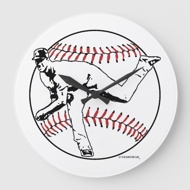 Relógio de Parede acrílico, redondo (grande) (Frente)