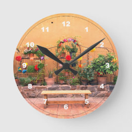 Relógio de Parede Acrínica de Jardim Pacífico