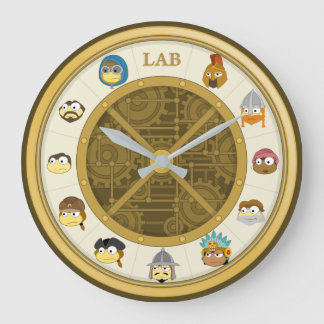 Relógio de Parede Alternada