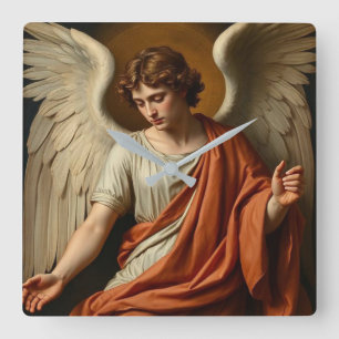 Relógio de Parede Anjo do Renascimento Clássico