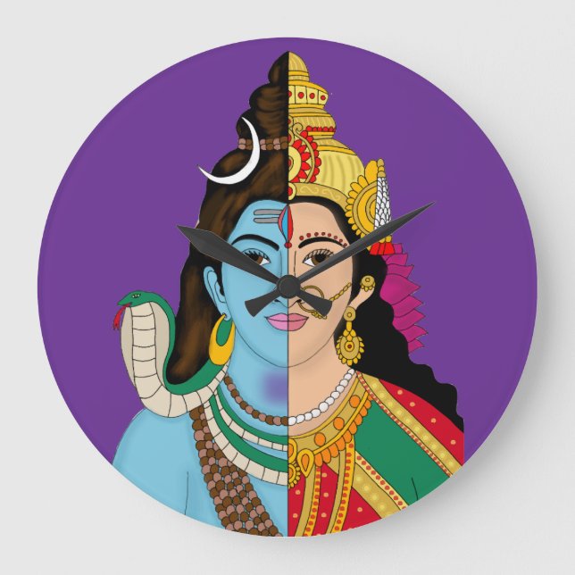 Relógio de Parede Ardhanarishwara (Frente)